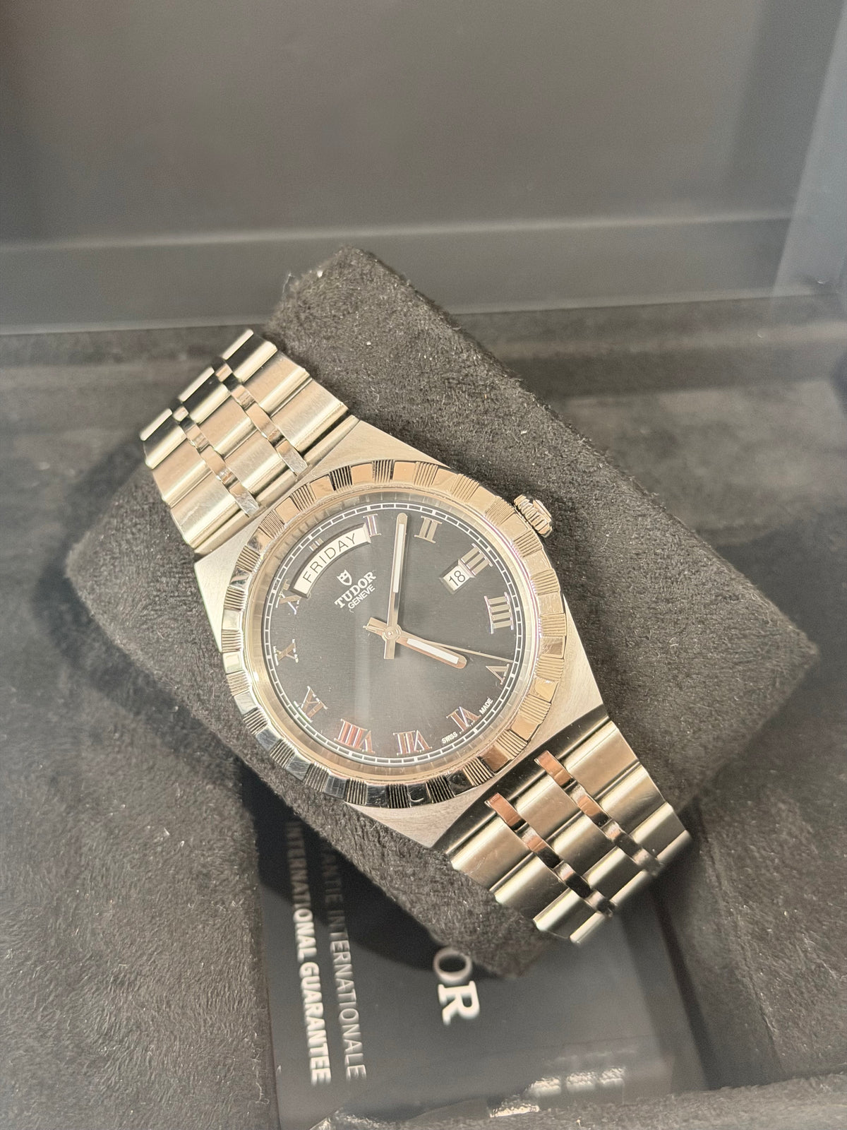 Tudor Royal Black Dial 2025 – Full Set, Box & Papers, 5-Year Tudor Warranty